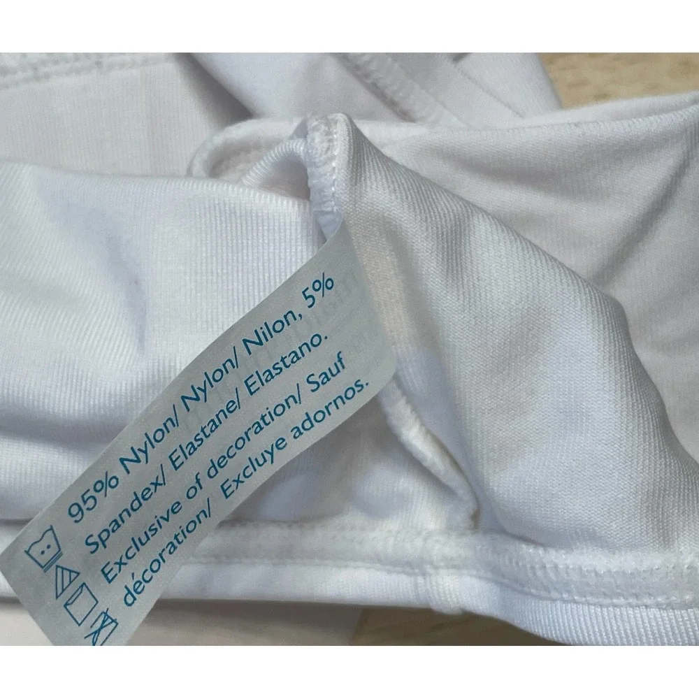 Vintage Maidenform Bandeau Strapless Bra Women 36 Wireless White Comfort New‎